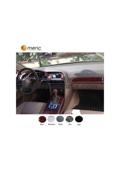 Meriç® Audi A6 Ön Torpido Kaplama 16 Parça 2008-› (530158381)