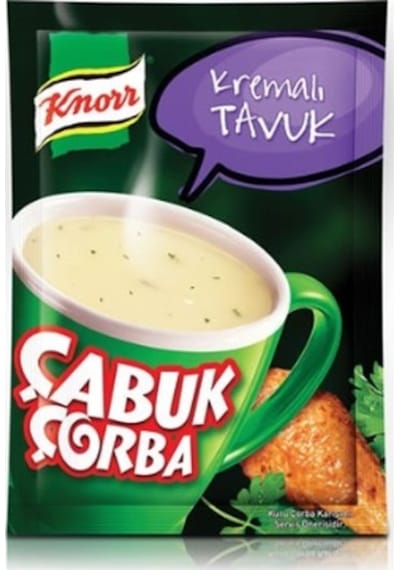 Knorr Çabuk Çorba Kremalı Tavuk 12 x 18 G