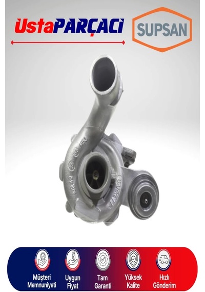 Ustaparçacı Opel Movano 1.9 Dti 2001-2010 Turbo 7701478022-7701472228-8200683854