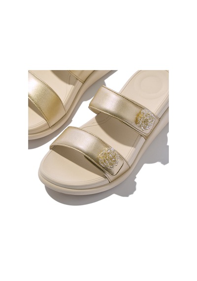 Roncato 675 Platino Sandalet Kadın Diğer Iw5-090 / 675 Fitflop F-mode Go Beadie-button Adjustable Two-bar Sl PLATİN