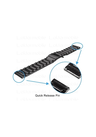 Huawei Watch Gt 2 Pro Metal Kordon Paslanmaz Çelik Kayış (455228817)