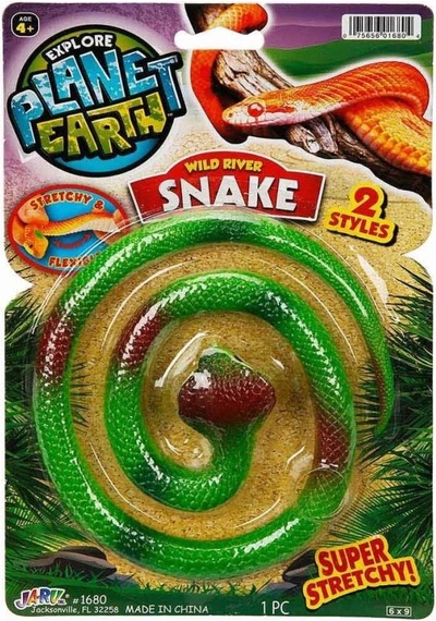 Mey İthalat Planet Earth Esnek Yılan Figürü