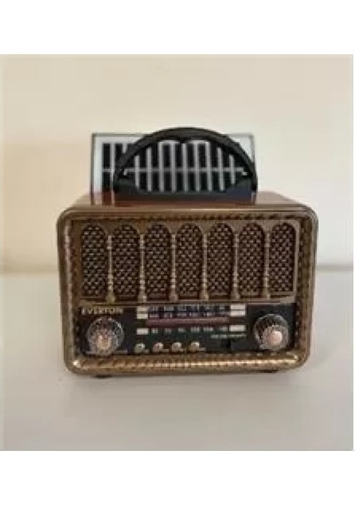 Everton Rt-707 Bluetooth-usb-sd-fm Şarjlı Nostaljik Radyo Solarlı Radyo