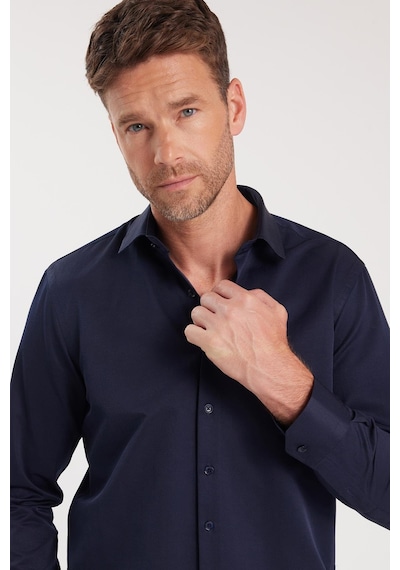 Tudors Erkek Regular Fit Klasik Kesim Pamuklu Düz Lacivert Gömlek-35822 Lacivert Tudors Erkek Regular Fit Klasik Kesim Pamuklu Düz Lacivert Gömlek-35822 Lacivert