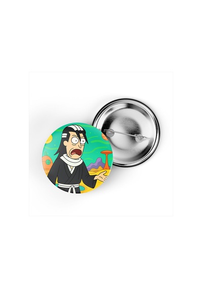 Byakuya Kuchiki - 44 Mm İğneli Çanta Rozeti - 5 Adet Diğer