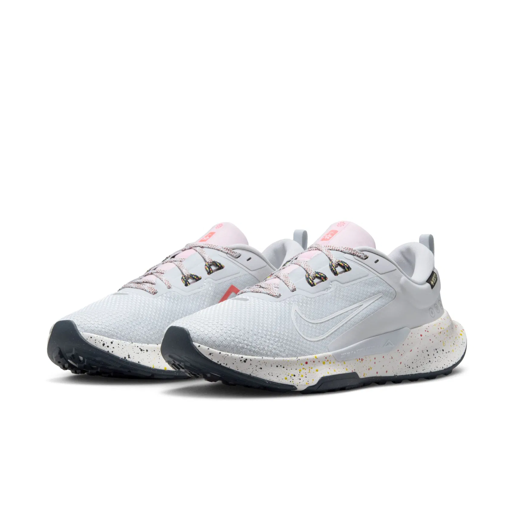 Nike Juniper Trail 2 Gore-tex Erkek Gri Koşu Ayakkabısı Çok Renkli