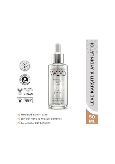 Woo Skin Expert Academy Licoelixir Aydınlatıcı ve Leke Önleyici Serum 50 ML