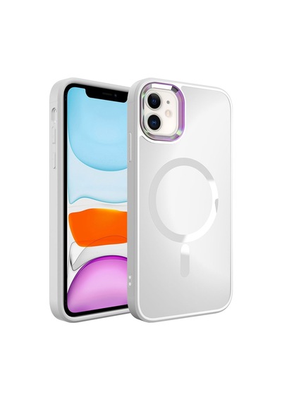 Apple Uyumlu iPhone 11 Kılıf Magsafe Wireless Şarj Özellikli Zore Stil Kılıf
