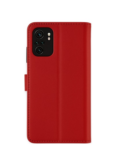 Xiaomi Mi Note 10 Uyumlu Trend S Plus Kapaklı Kılıf - Kırmızı