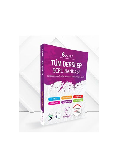 Karekök 2025-2026 Müfredat Yeni Nesil 6.sınıf Tüm Dersler Soru