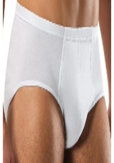 Erdem Erkek Beyaz Penye Slip 6'lı
