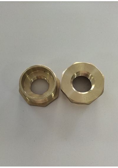 Sarı Pirinç Redüksiyon 1 1/2'' - 3/4'' - 2 Adet
