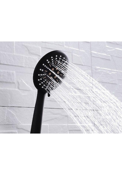 Duş Başlığı Siyah 3 Fonksiyonlu Slim Duş Başlığı Diğer Duş Başlığı Siyah 3 Fonksiyonlu Slim Duş Başlığı Diğer