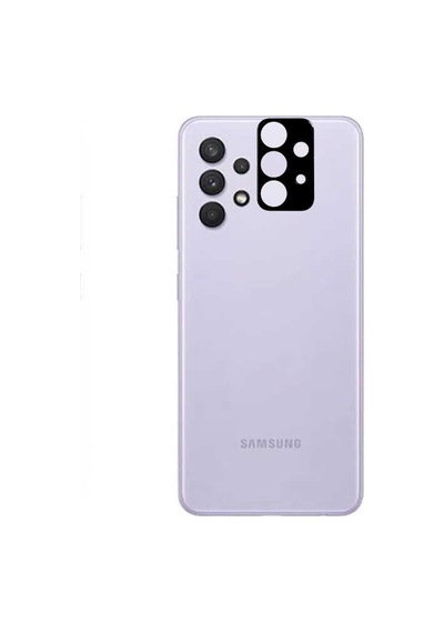 Kilifone - Samsung Galaxy A32 4g Uyumlu - Kamera Lens Koruyucu 3d Kamera Camı - Şeffaf
