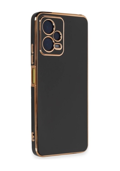 Xiaomi Redmi Note 12 Pro 5g Kılıf Volet Silikon - Siyah 0.2M-Çok Renkli