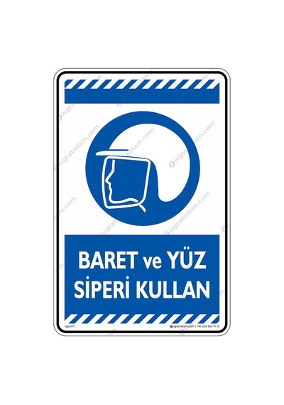 Baret Ve Yüz Siperi Kullan