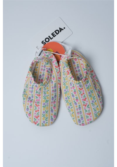 Soleda Uv Korumalı Kaydırmaz Bebek Çocuk Deniz Havuz Patiği Fruits Çok Renkli