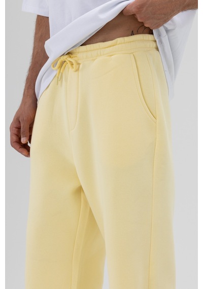 Vamos Basic Baggy Eşofman Alt Sarı