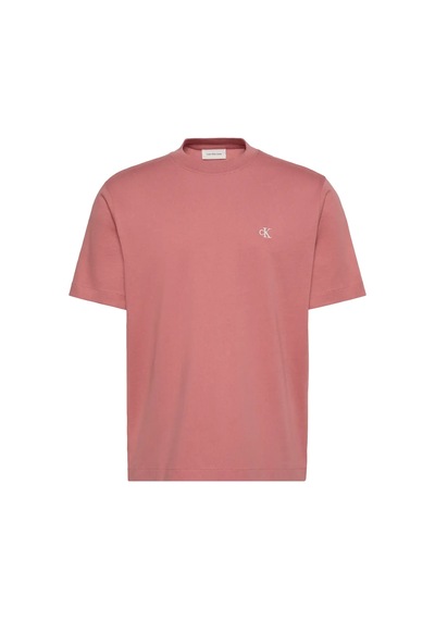 Calvin Klein Ss Easy Monogram Tee, Gda Pembe Erkek T-shirt