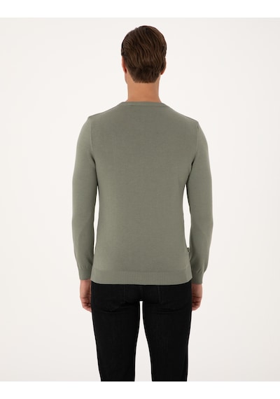 Pierre Cardin Erkek Açık Yeşil Kazak /triko 50315509-vr255 Açık Yeşil