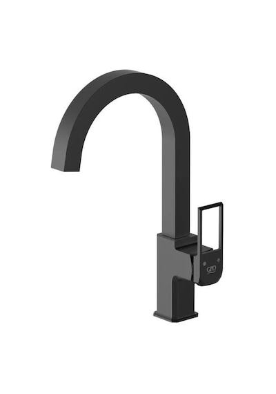 Gpd Quadro MTL190-S Tek Gövde Lavabo Bataryası Siyah