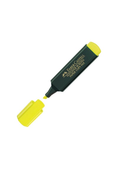 Faber-castell Fosforlu Kalem Sarı 15 48 07 Çok Renkli