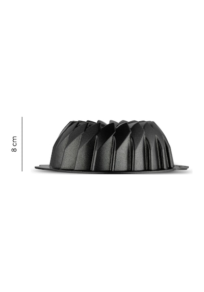 Jumbo Shark Swiss Black Yuvarlak Kek Kalıbı