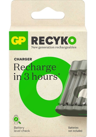 Gp Recyko B441 Usb 4lü Aa - Aaa Pil Şarj Cihazı Gpacsb44103 Gpb441r21-2gtlb1 Pilsiz