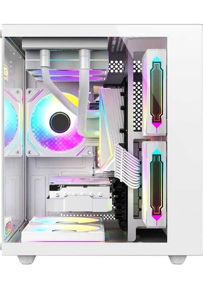 Xaser Live X20 R5-7500F 16 GB 1 TB SSD RTX 5060 8 GB 23.8" Dos Masaüstü Oyuncu Bilgisayar