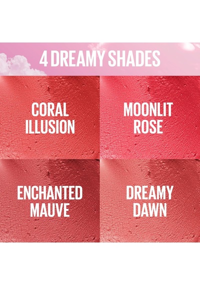 New York Cloudtopia Köpük Dokulu Mat Allık 09 Dreamy Dawn Çok Renkli