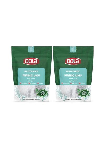 Glutensiz Pirinç Unu 400 Gr 2 Paketi 0.25 KG