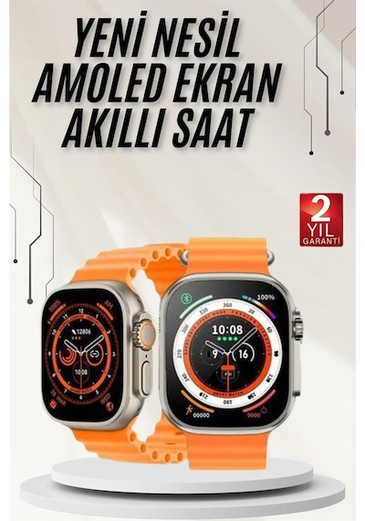 Akıllı Saat Gps Özelliği Bildirim Görme Adımsayar Sesli Görüşme Yapabilen Yeni Nesil - Lisinya