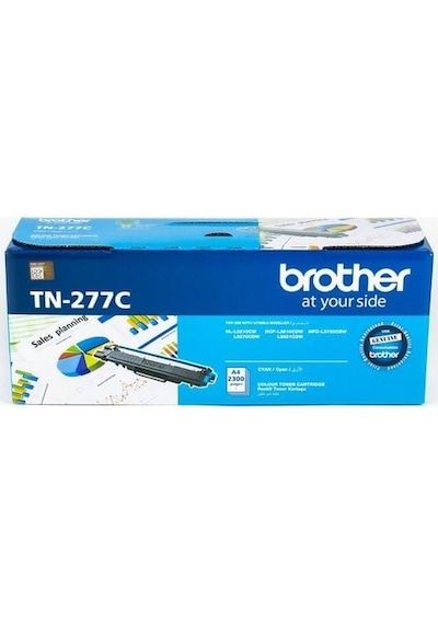 Brother Tn 277c Mavi Toner 2300 Sayfa