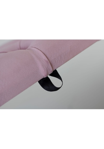 Vetra Chester Model Pembe Sandıklı Puf  Kapitoneli Model 140cm Sandıklı Bank