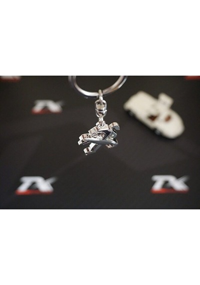 Dk Tuning Lion Aslan Logo Krom Metal Stil Anahtarlık