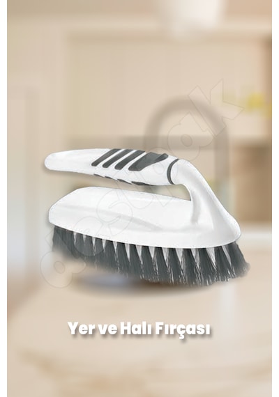 Banyo Bulaşık Lavabo Toz Alma ve Halı Fırça Seti 5'li