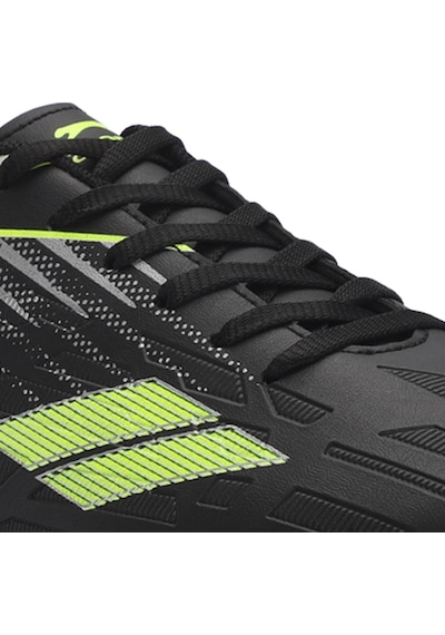Slazenger CAMBLY KR Erkek Halı Saha Siyah / Yeşil Futbol Ayakkabısı