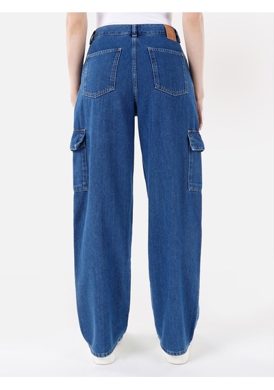 Colins Denım Kadın Pantolon Cl1067514 Q1.v1 Dn00531 Mavi