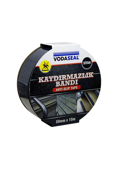 Vodaseal Kaydırmazlık Bandı Siyah 50mmx15mt