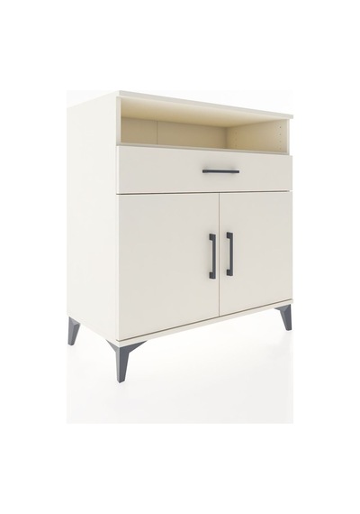 Hyperion Şifonyer 3 Raflı Tek Çekmeceli 2 Kapaklı 88x44x96 Aytaşı-aytaşı Aytası