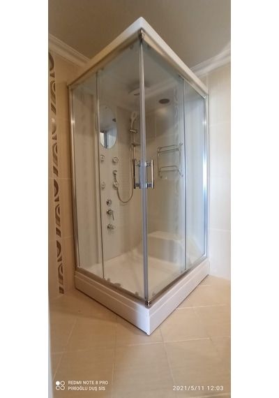 90x120 Oturmalı Duş Üstü Kompakt Sistem