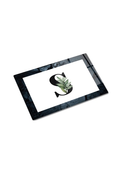 Decorita Cam Kesme Tahtası - Cam Kesme Tablası Harfli Tasarım S 20 CM x 30 CM