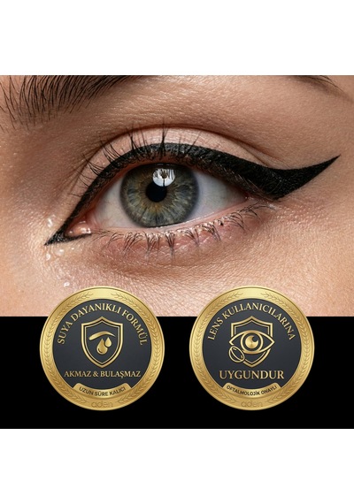 Aden Me-racle Liquid Eyeliner - Likit Eyeliner 01 Black Siyah Diğer