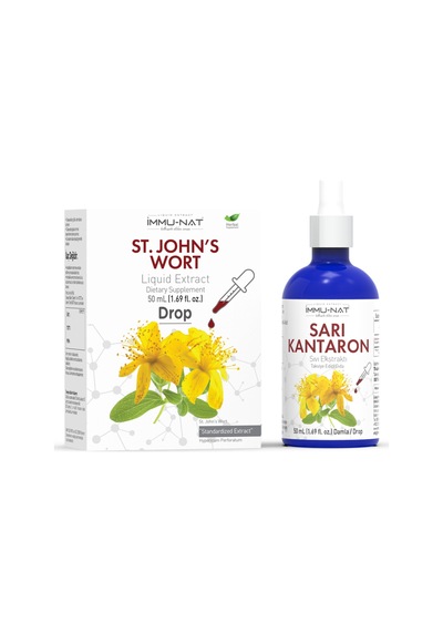 Sarı Kantaron Bitkisel Sıvı Ekstraktı 50 Ml Damla - Bitkisel Takviye Edici Gıda