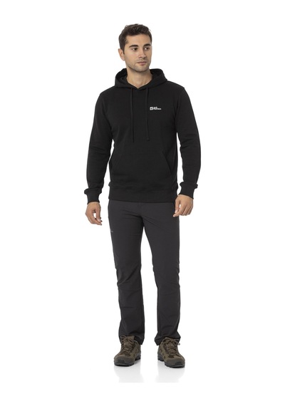 About Blank Jack Wolfskin Kapüşon Yaka Sweatshirt Tommy Hoody, M, 5003079351, Siyah, Erkek Acı Kahverengi