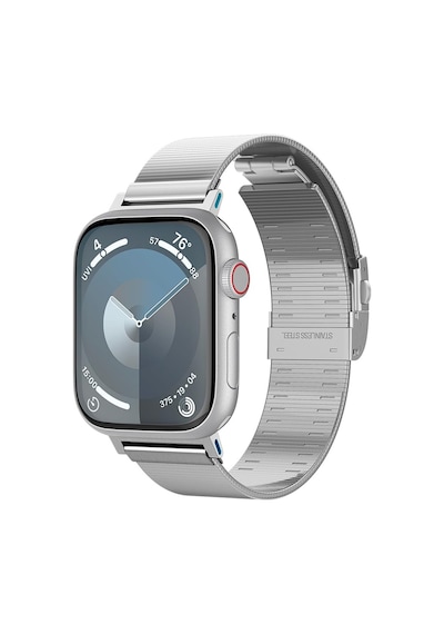Spigen Watch 42/41mm Seri 11/10/9/8/7 İle Uyumlu Kordon Band Sleek Link İnce Baklalı Çelik Güm Sku: Smg8690010101259