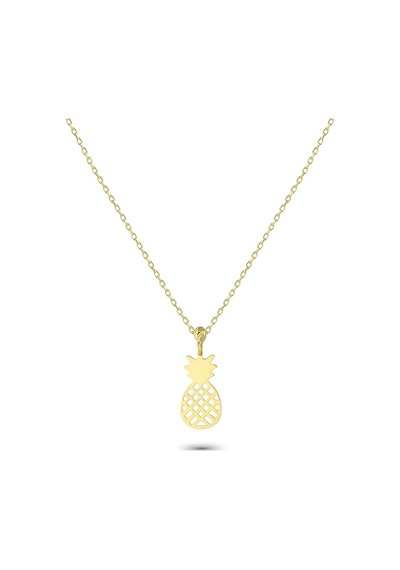 Glorria Altın Ananas Kolye