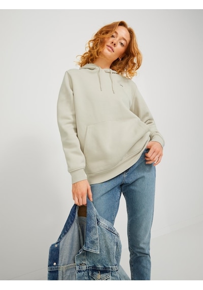 Jjxx Kapüşonlu Rahat Kesim Bej Kadın Sweatshirt 12223961 001