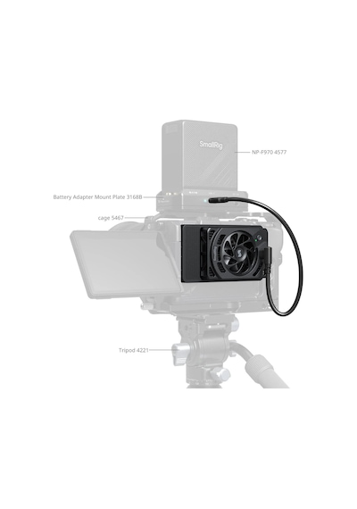 Smallrig 5874 Nikon Zr İçin Soğutma Fanı