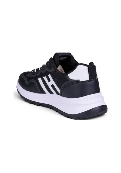Best Of 2064-26 Anorak Kabartmalı Anatomik Erkek Sneaker Siyah Beyaz